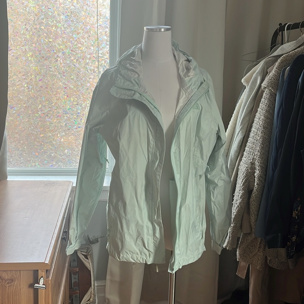 The North Face rain jacket